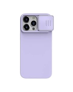 NILLKIN Maska Cam Shield Silky za iPhone 15 Pro, ljubičasta - F111634