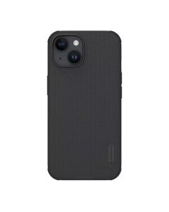 NILLKIN Maska Super Frost Pro Magnetic za iPhone 15, crna - F111667