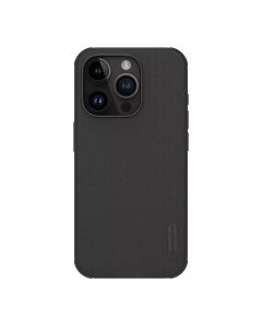 NILLKIN Maska Super Frost Pro za iPhone 15 Pro, crna - F111692