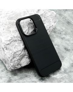 Maska silikon Brushed za iPhone 15 Pro, crna - F111745