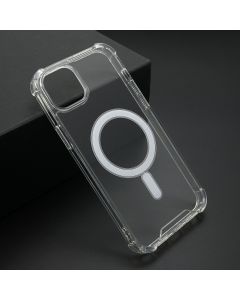 Futrola Crashproof Magnetic za iPhone 15 Plus , providna - F111760
