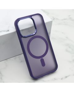 Futrola Silky Magsafe za iPhone 15 Pro, ljubičasta - F111795