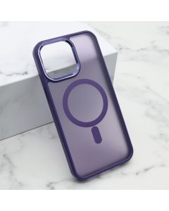Futrola Silky Magsafe za iPhone 15 Pro Max, ljubičasta - F111798