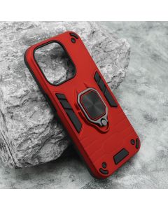 Futrola Square Ring za iPhone 15 Pro, crvena - F111859