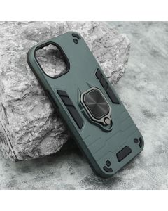 Maska za iPhone 15 Plus (67) Square Ring zelena