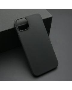 Maska za iPhone 15 Plus (67) ULTRA TANKI KOLOR crna
