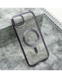 Futrola Clear Elegant Magsafe za iPhone 15 Plus, ljubičasta - F112720