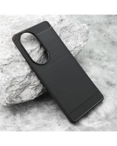 Silikonska maska Brushed za Huawei Honor 90, crna - F112735