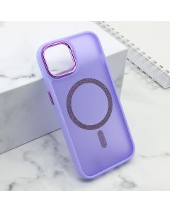 Futrola Shining Magsafe za iPhone 15, ljubičasta - F112828