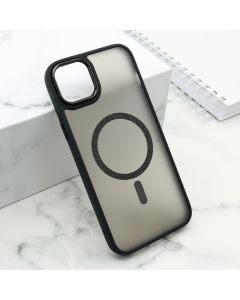 Futrola Shining Magsafe za iPhone 15 Plus, crna - F112834
