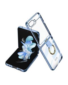 Futrola Ring Lines za Samsung F731B Galaxy Z Flip 5 5G, plava - F113200