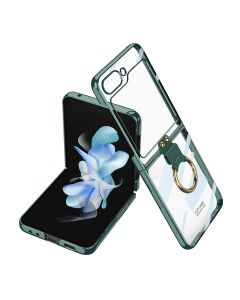 Futrola Ring Lines za Samsung F731B Galaxy Z Flip 5 5G, zelena - F113202