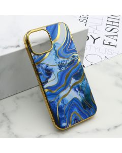 Futrola Marble za iPhone 15, plava - F113274