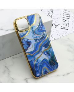 Futrola Marble za iPhone 15 Plus, plava - F113277