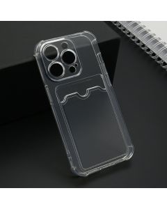 Futrola Card Pocket za iPhone 15 Pro, providna - F113329