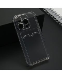 Futrola Card Pocket za iPhone 15 Pro, siva - F113330