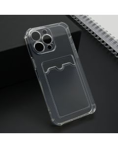 Futrola Card Pocket za iPhone 15 Pro Max, providna - F113331