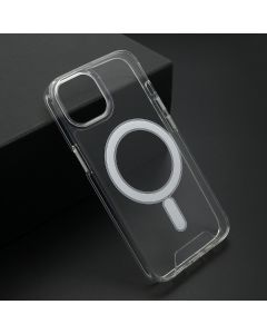 Futrola Silikonska Magnetic za iPhone 15, providna - F113615