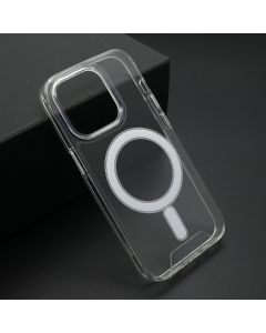 Futrola Silikonska Magnetic za iPhone 15 Pro, providna - F113617