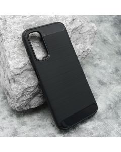 Maska za Samsung Galaxy A15 4G/5G silikon BRUSHED crna