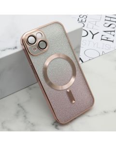 Futrola Glitter Magsafe za iPhone 15, roze - F113822