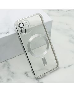 Maska Camera Protect MagSafe za iPhone 12, srebrna - F113969