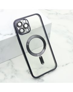 Maska Camera Protect MagSafe za iPhone 12 Pro Max, crna - F113973