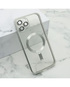 Maska Camera Protect MagSafe za iPhone 12 Pro Max, srebrna - F113975