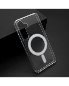 Futrola Silikonska Magnetic za Samsung S921B Galaxy S24 5G, providna - F114174