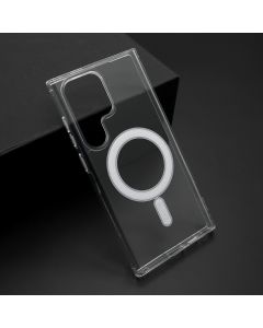 Futrola Silikonska Magnetic za Samsung S928B Galaxy S24 Ultra 5G, providna - F114176