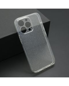 Maska SPARKLING za iPhone 13 Pro, providna - F114185
