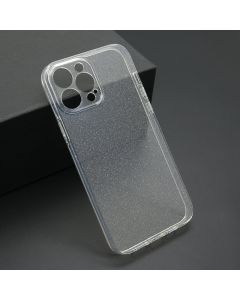 Maska SPARKLING za iPhone 13 Pro Max, providna - F114186