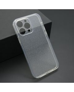 Maska SPARKLING za iPhone 14 Pro Max, providna - F114189