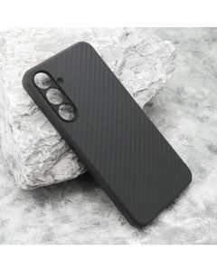 Silikonska maska Carbon light za Samsung A556B Galaxy A55 5G, crna - F114360