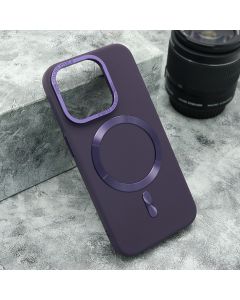 Maska za iPhone 15 Pro (61) ljubičasta TRUE COLOR MAGSAFE