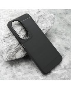 Silikonska maska Brushed za Honor X7b, crna