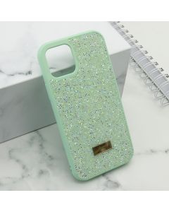 Maska DIAMOND SELECTION za iPhone 12, mint - F114898