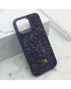 Maska DIAMOND SELECTION za iPhone 14 Pro Max, ljubičasta - F114932