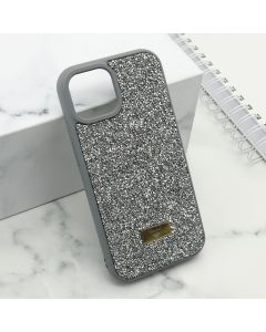 Maska DIAMOND SELECTION za iPhone 15, srebrna - F114937