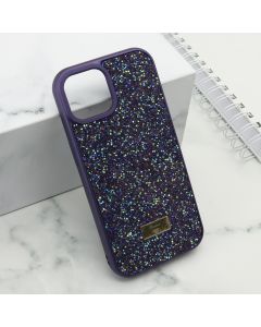 Maska DIAMOND SELECTION za iPhone 15, ljubičasta - F114939