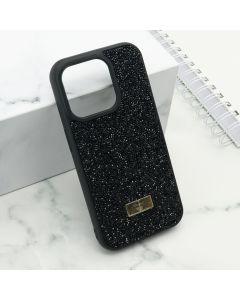 Maska DIAMOND SELECTION za iPhone 15 Pro, crna - F114947
