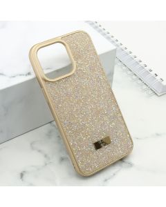 Maska DIAMOND SELECTION za iPhone 15 Pro Max, zlatna - F114948