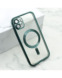 Maska CAMERA PROTECT MagSafe za iPhone 11, zelena - F115053