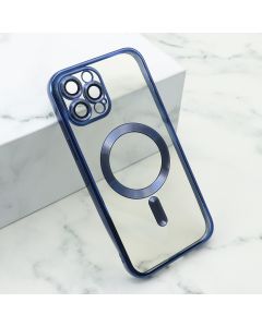 Maska CAMERA PROTECT MagSafe za iPhone 12 Pro Max, plava - F115058