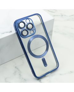 Maska CAMERA PROTECT MagSafe za iPhone 15 Pro, plava - F115074