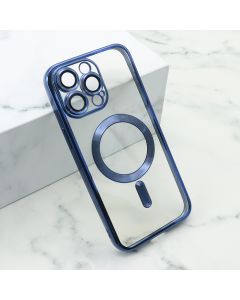 Maska CAMERA PROTECT MagSafe za iPhone 15 Pro Max, plava - F115076