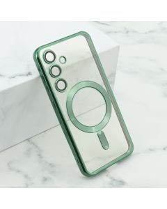 Maska CAMERA PROTECT MagSafe za Samsung S921B Galaxy S24 5G, zelena