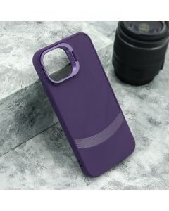 Maska CAMERA HOLDER za iPhone 12, ljubičasta - F115396