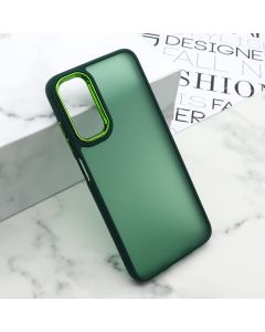 Maska za Samsung Galaxy A05s SHINING CAMERA zelena