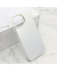 Maska Shine za iPhone 15, bela - F116144